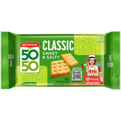 50-50 Sweet & Salty Biscuits