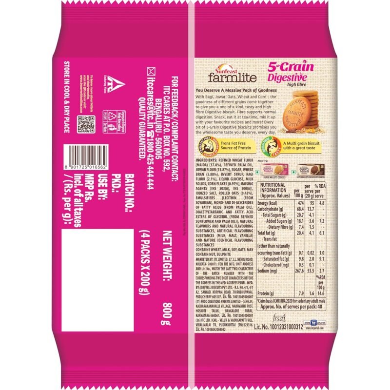 Sunfeast - Farmlite 5 Grain Digestive - Image 2