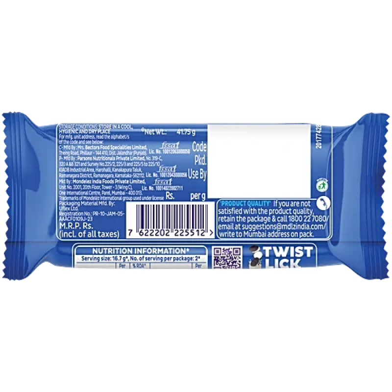 Oreo	Vanilla Creme Cookies - Image 4