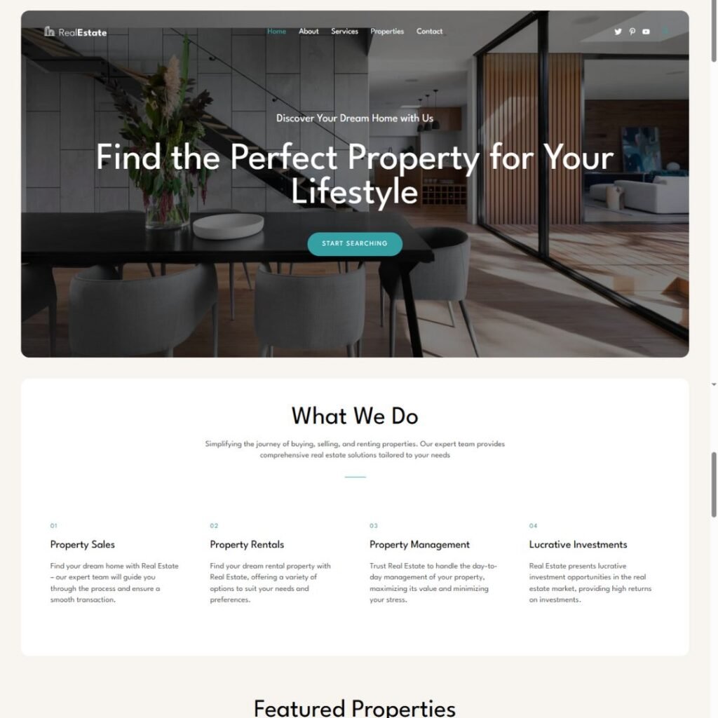 business template