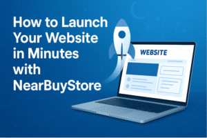 How to Launch Your Website in Minutes with NearBuyStore